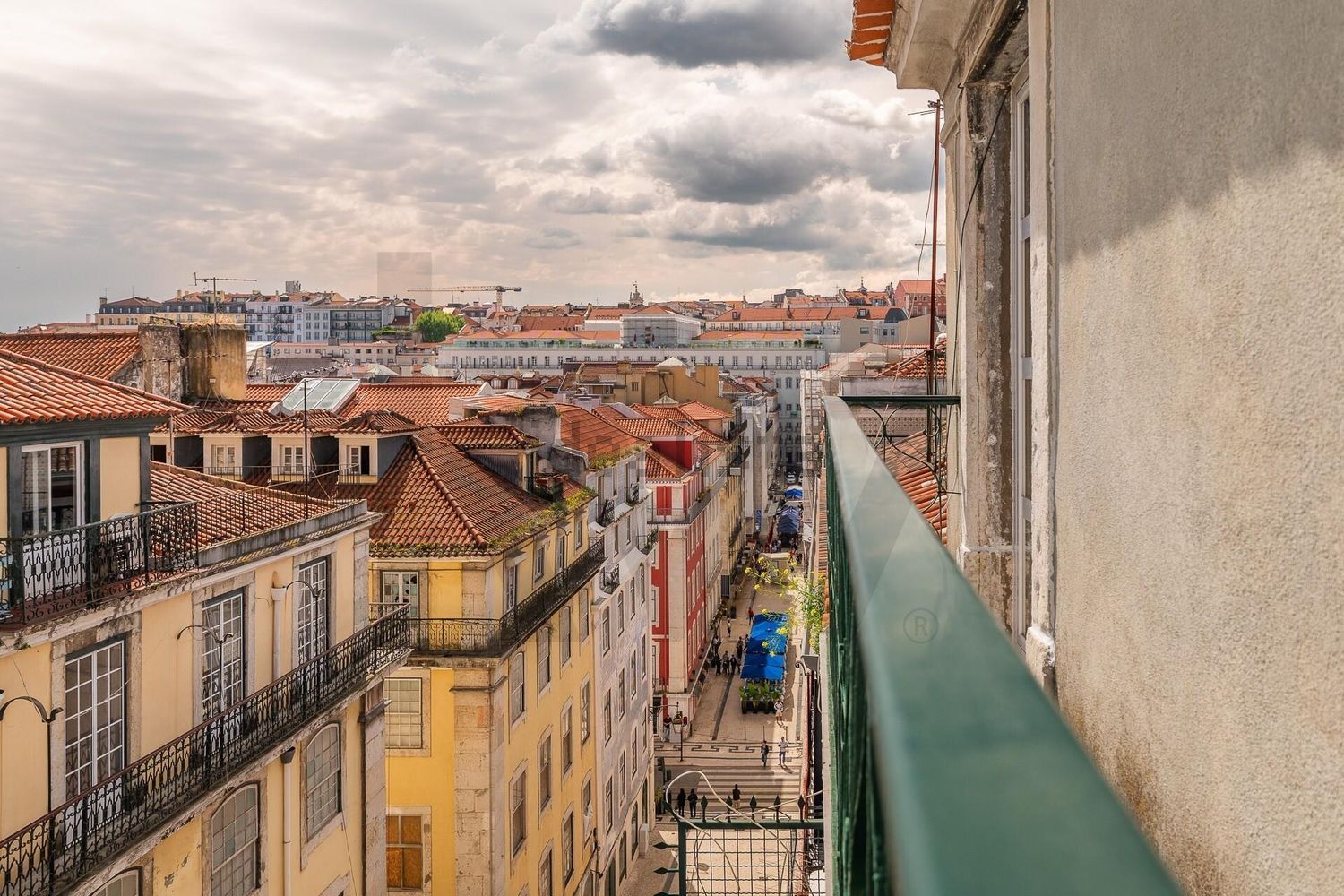 出租公寓 t1在Rua da Assunção s/n - 阳台