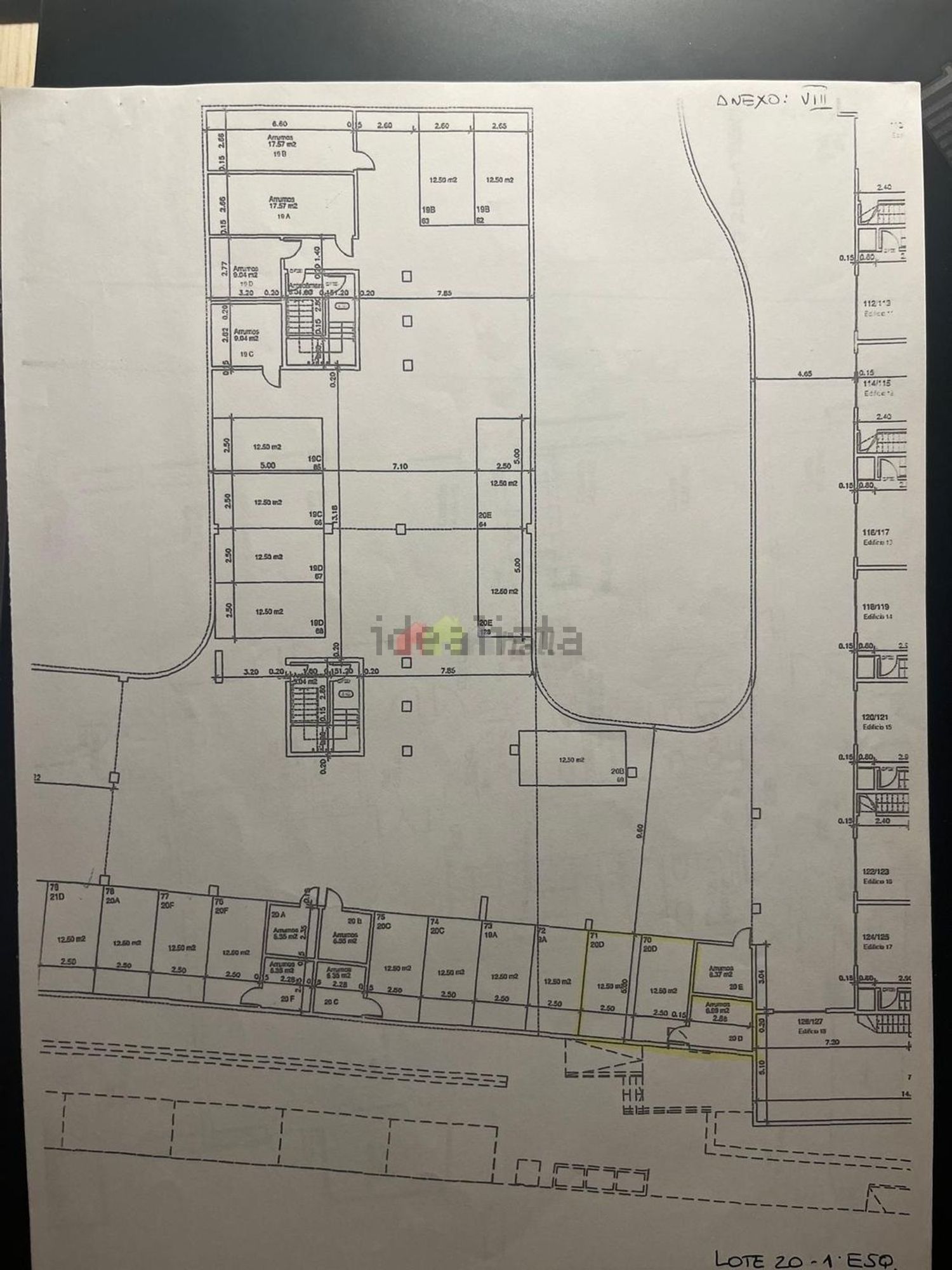 公寓 t2出售在Rua Alves Roçadas - 平面图