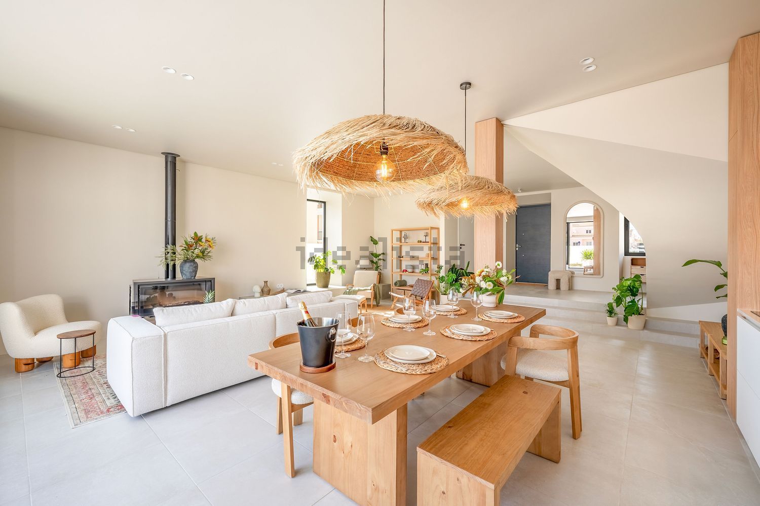 小楼房或独栋别墅出售在Avenida António Garcia de Castro - 客厅