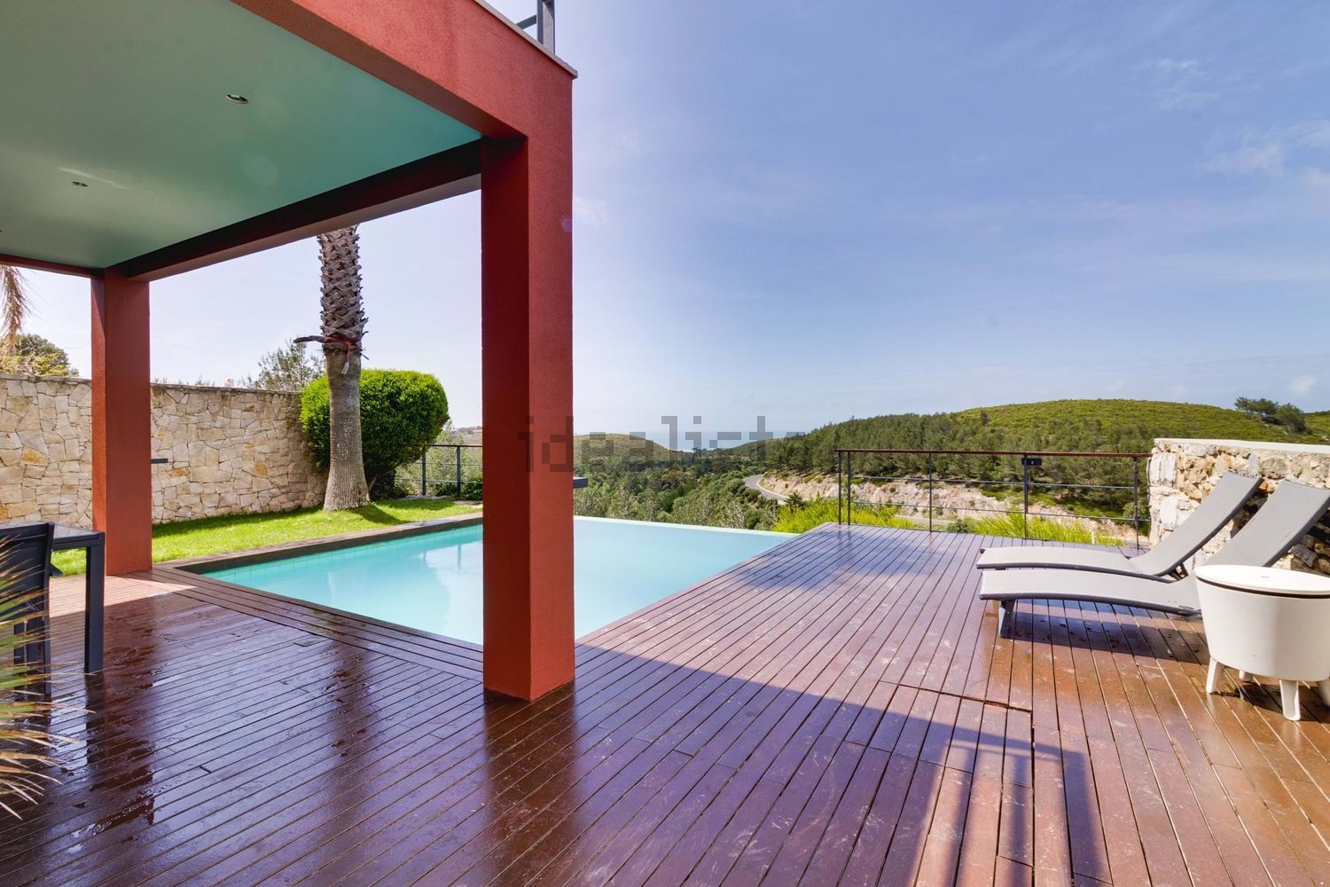 出租双拼别墅在Rua do Bocal - 游泳池