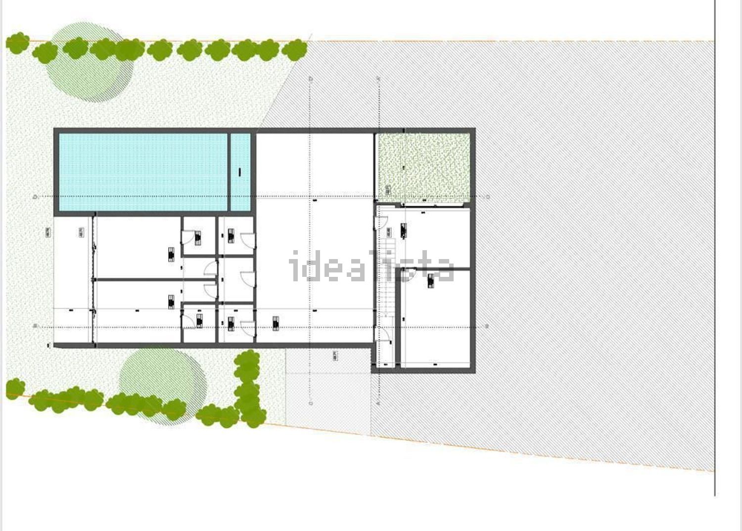小楼房或独栋别墅出售在Rua do Tojo - 平面图