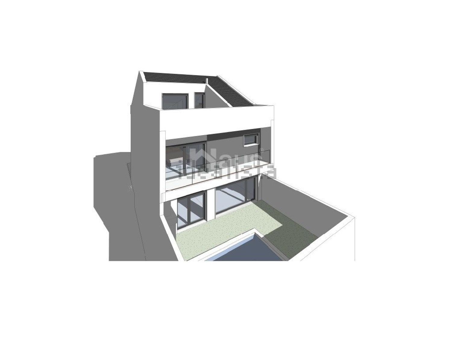 联排别墅出售在Rua dos Morangos - 平面图