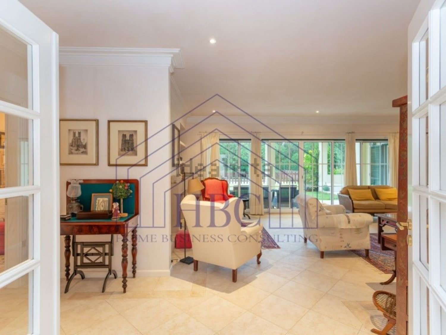 出租小楼房或独栋别墅在Beloura - Penha Longa - 客厅