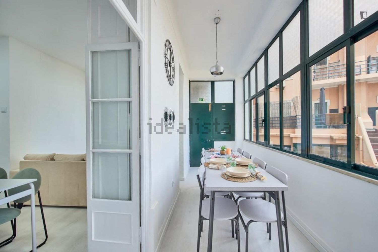 出租房间在Rua Castilho - 厨房