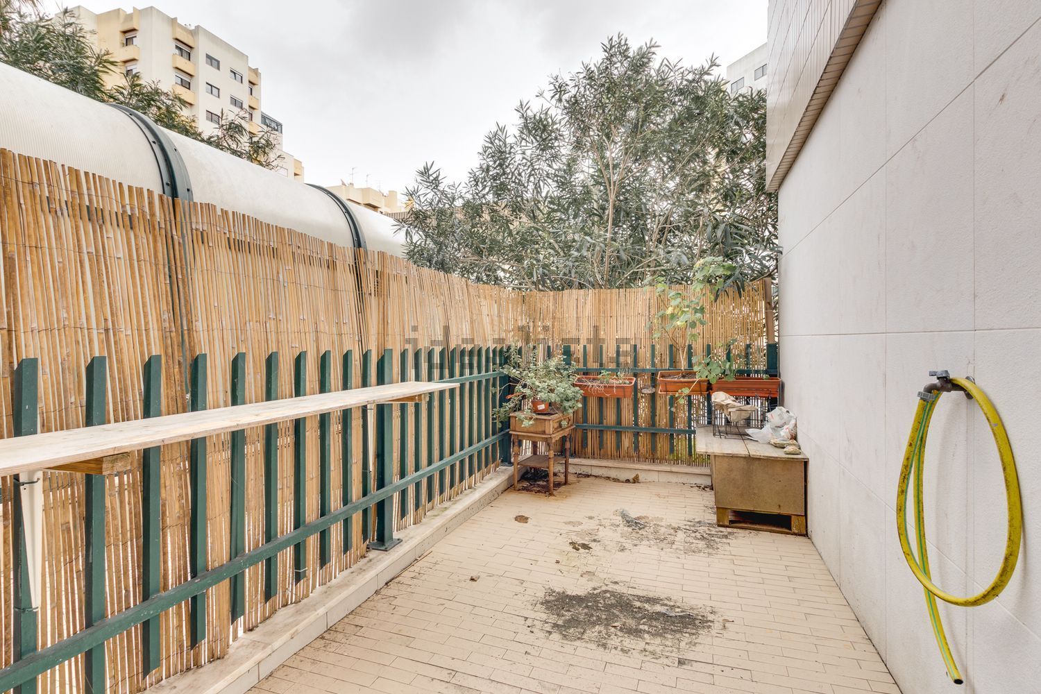 出租公寓 t1在Rua Poeta Bocage - 阳台