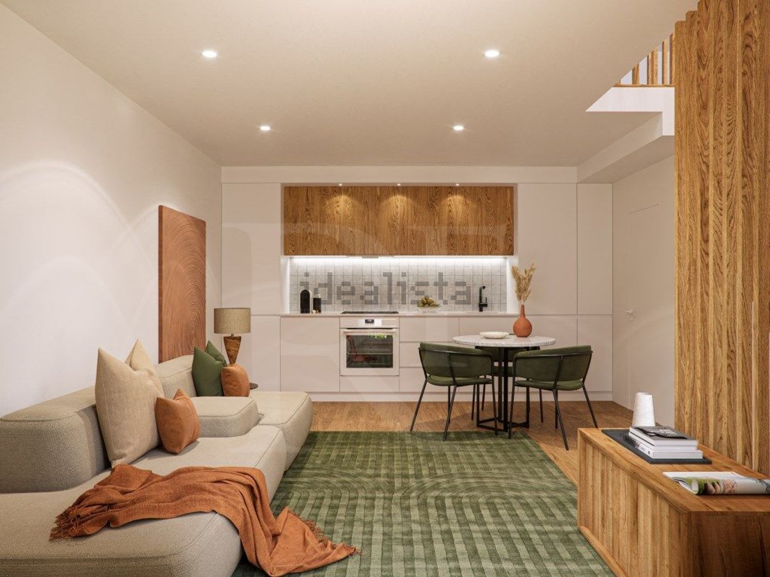 公寓 t2出售在Bairro dos Actores - Barão Sabrosa - 客厅