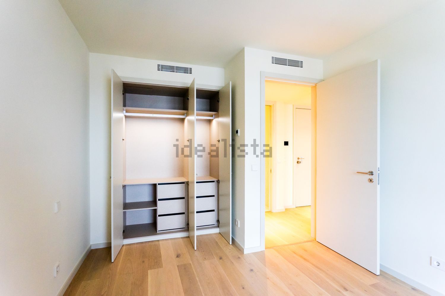 出租公寓 t1在Rua Mário Botas - 卧室