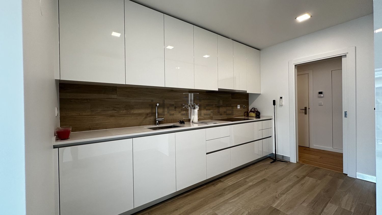 出租公寓 t2在Rua Daciano Costa - 厨房