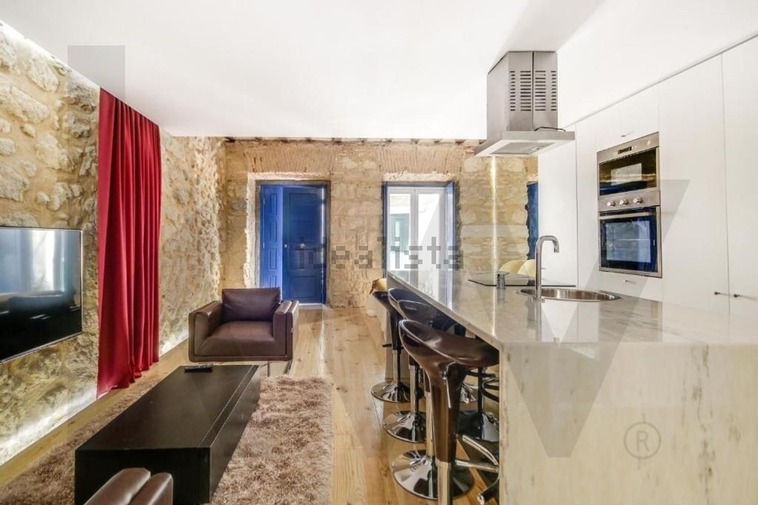 公寓 t1出售在Rua da Silva, 32 - 客厅