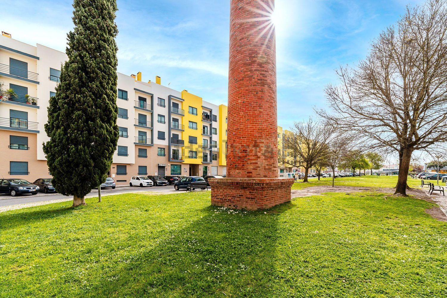 公寓 t3出售在Portas da Cidade - Alto das Vinhas Grandes - 花园