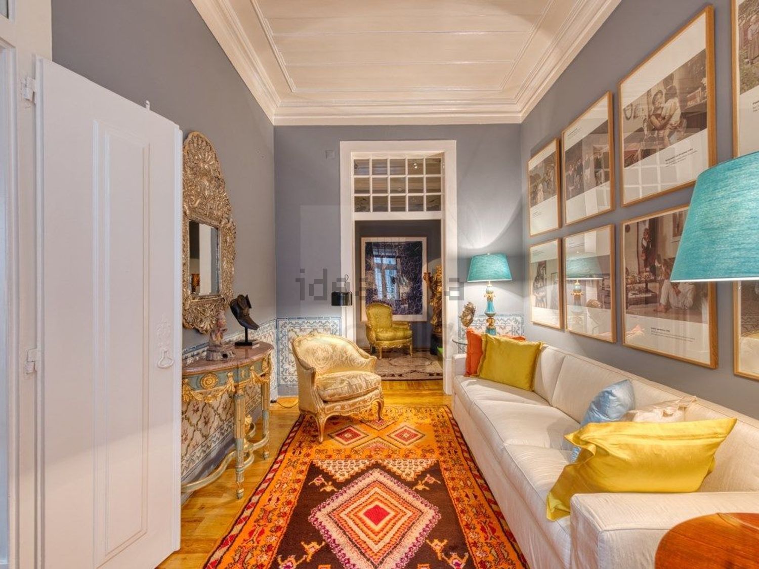 公寓 t2出售在Rua do Barão, 15 - 客厅