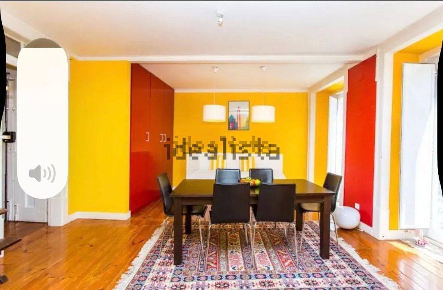 出租公寓 t1在Rua dos Ferreiros a Santa Catarina, 16 - 客厅