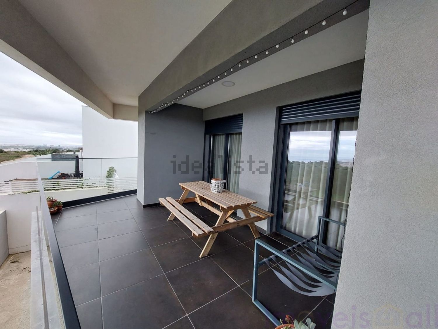 出租公寓 t2在Serra de Carnaxide - 阳台