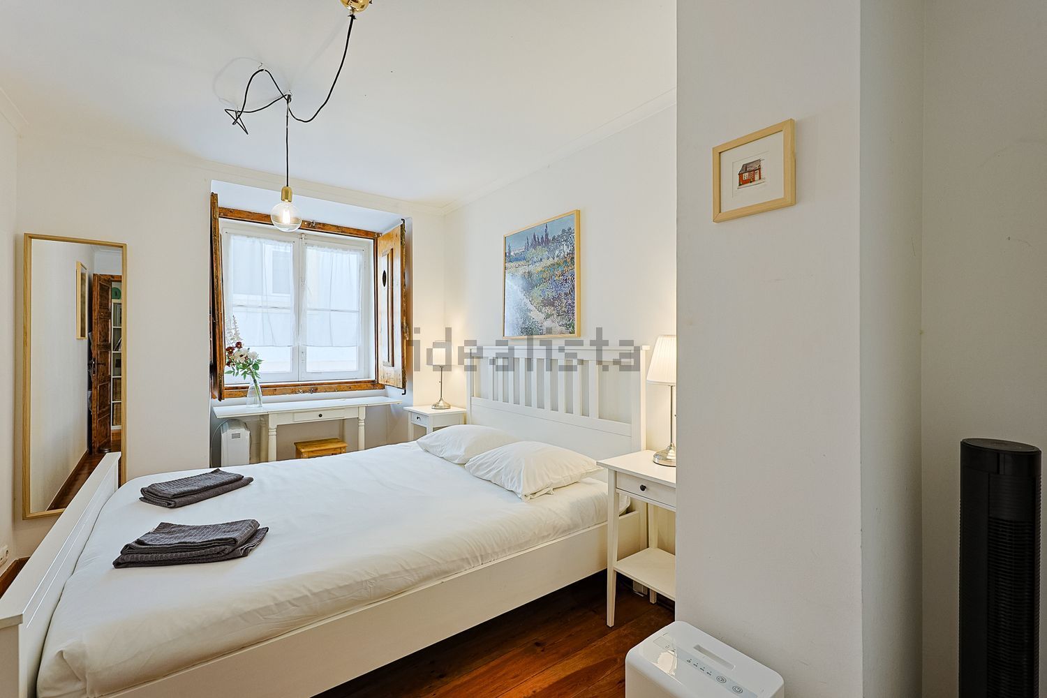 出租公寓 t2在Rua dos Remédios - 卧室