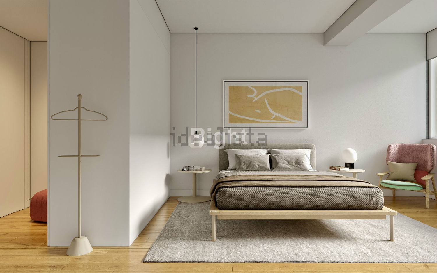 公寓 t2出售在Avenida Infante Santo, 34 - 卧室