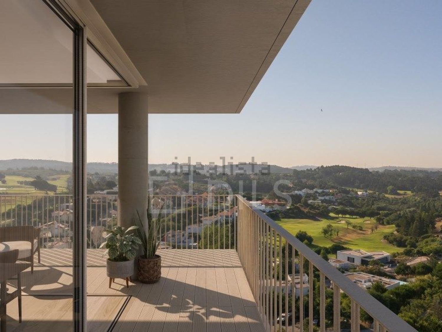 公寓 t1出售在Belas Clube Campo - 阳台