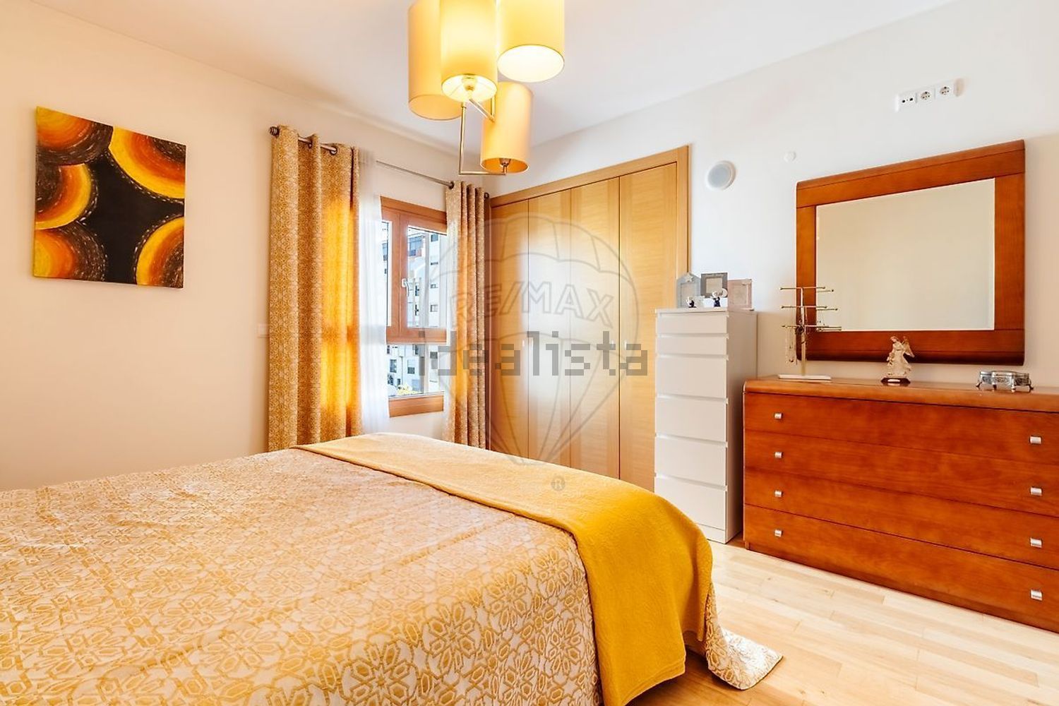 出租公寓 t2在Estrada São Bartolomeu - 卧室