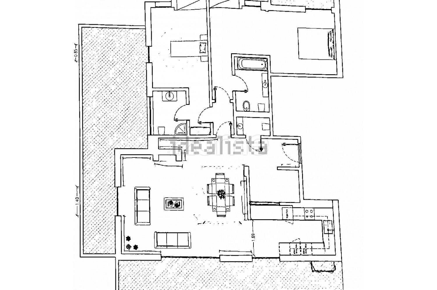 复式公寓出售在Rua dos Eucaliptos, 2 - 平面图