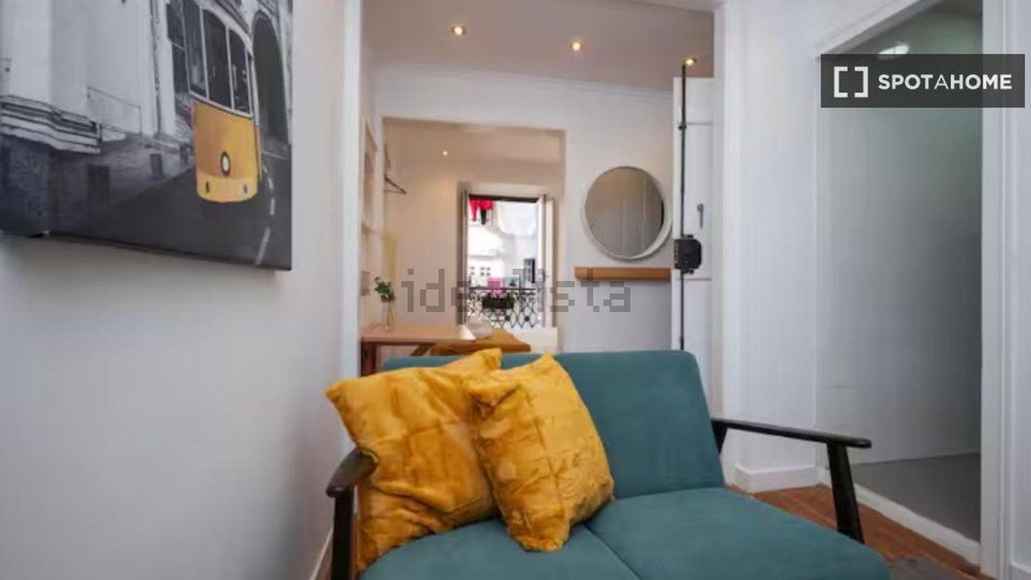 出租t0（单人公寓）在Largo do Sequeira - 卧室