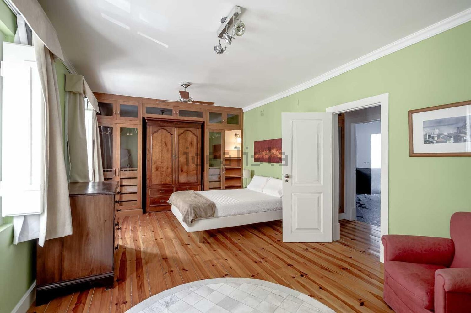 出租复式公寓在Rua das Praças - 卧室