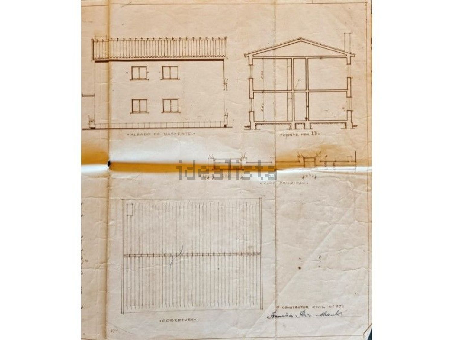 小楼房或独栋别墅出售在Rua Zambujal, 263 a - 平面图