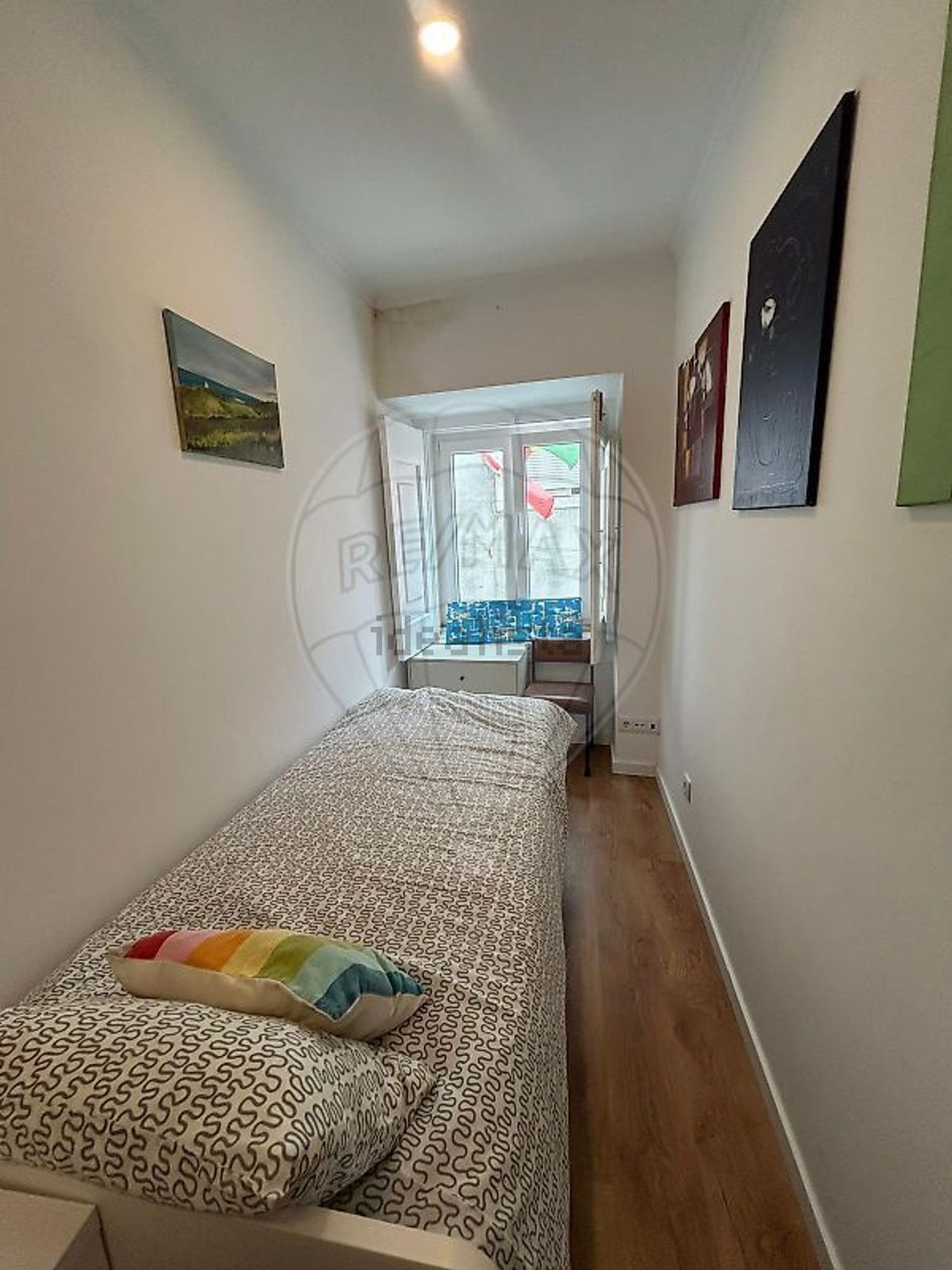 出租公寓 t3在Rua da Rosa - 卧室