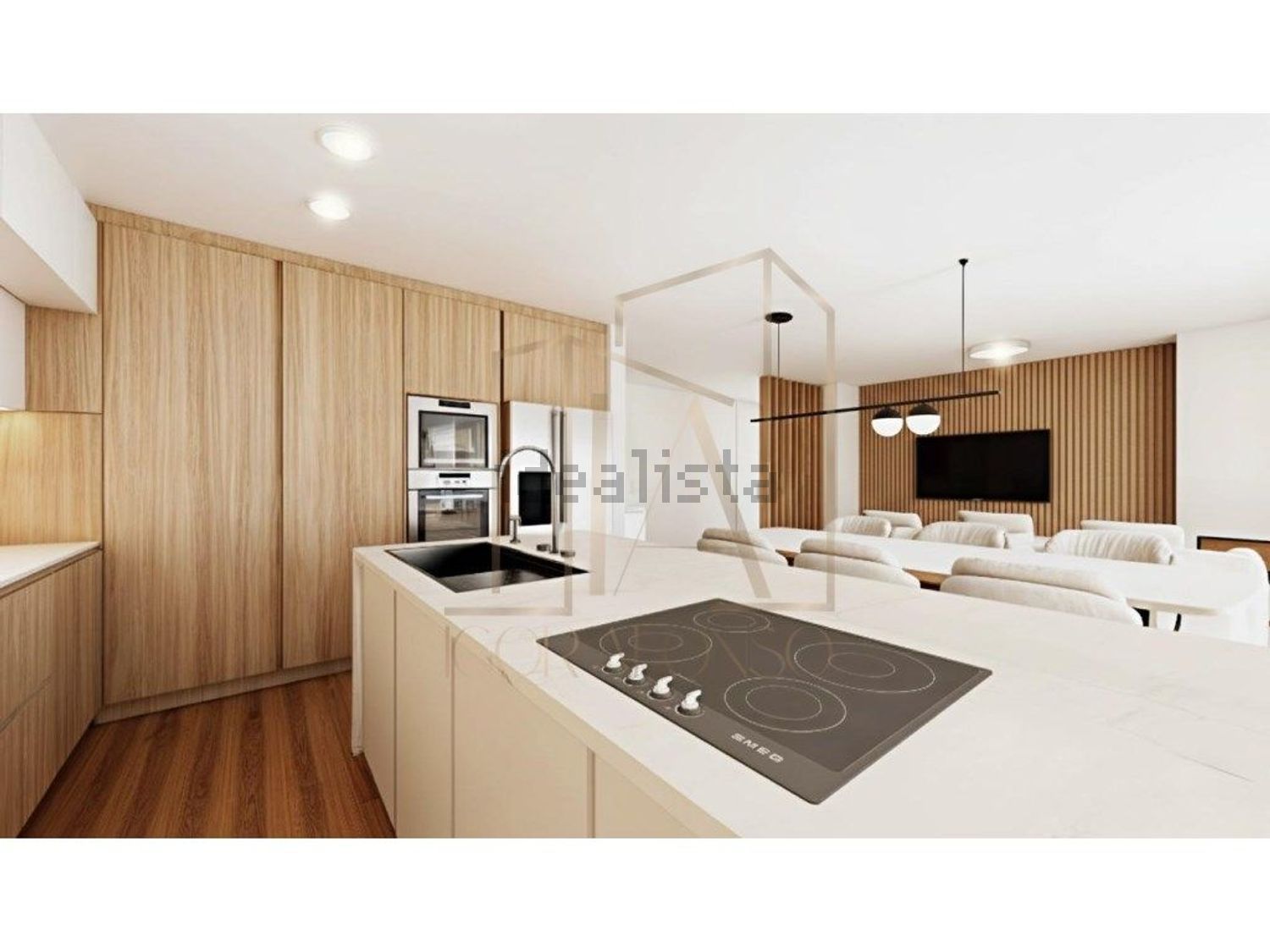 小楼房或独栋别墅出售在Pinhal do General - 厨房