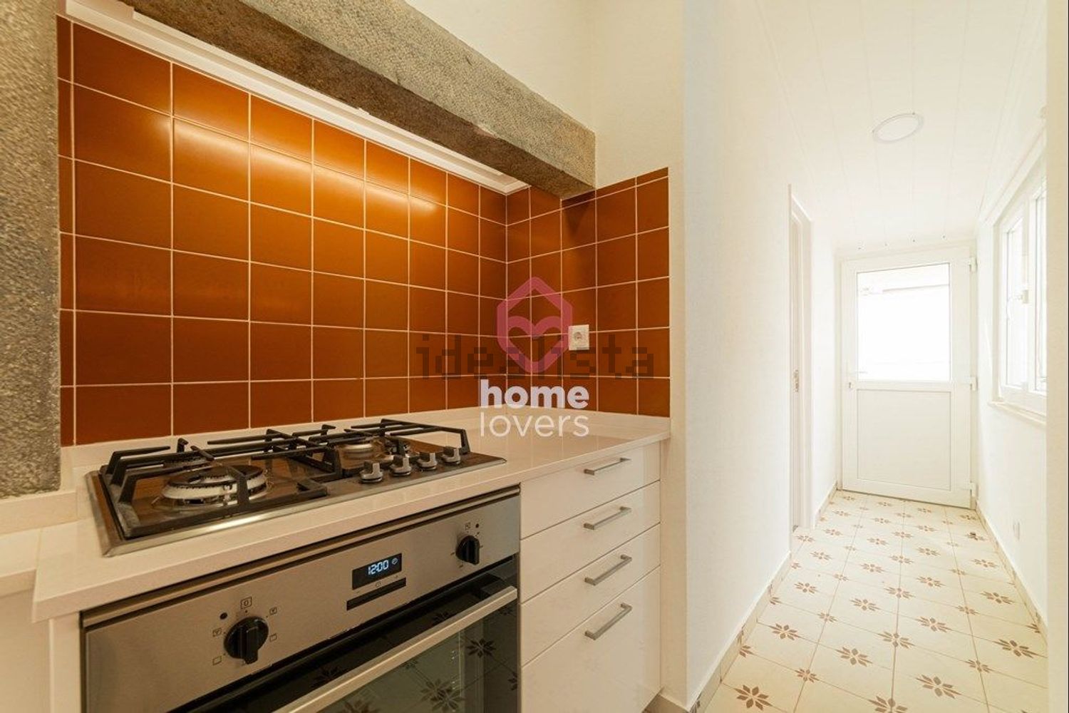 出租公寓 t2Calçada Poço dos Mouros - 厨房