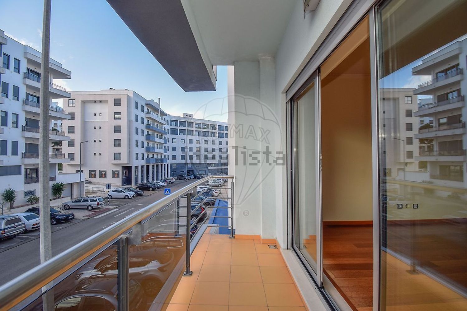 出租公寓 t3在Rua 1º de Maio - 阳台