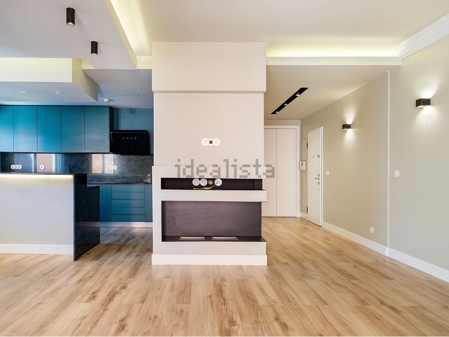 出租公寓 t2在Rua do Ganges - 客厅