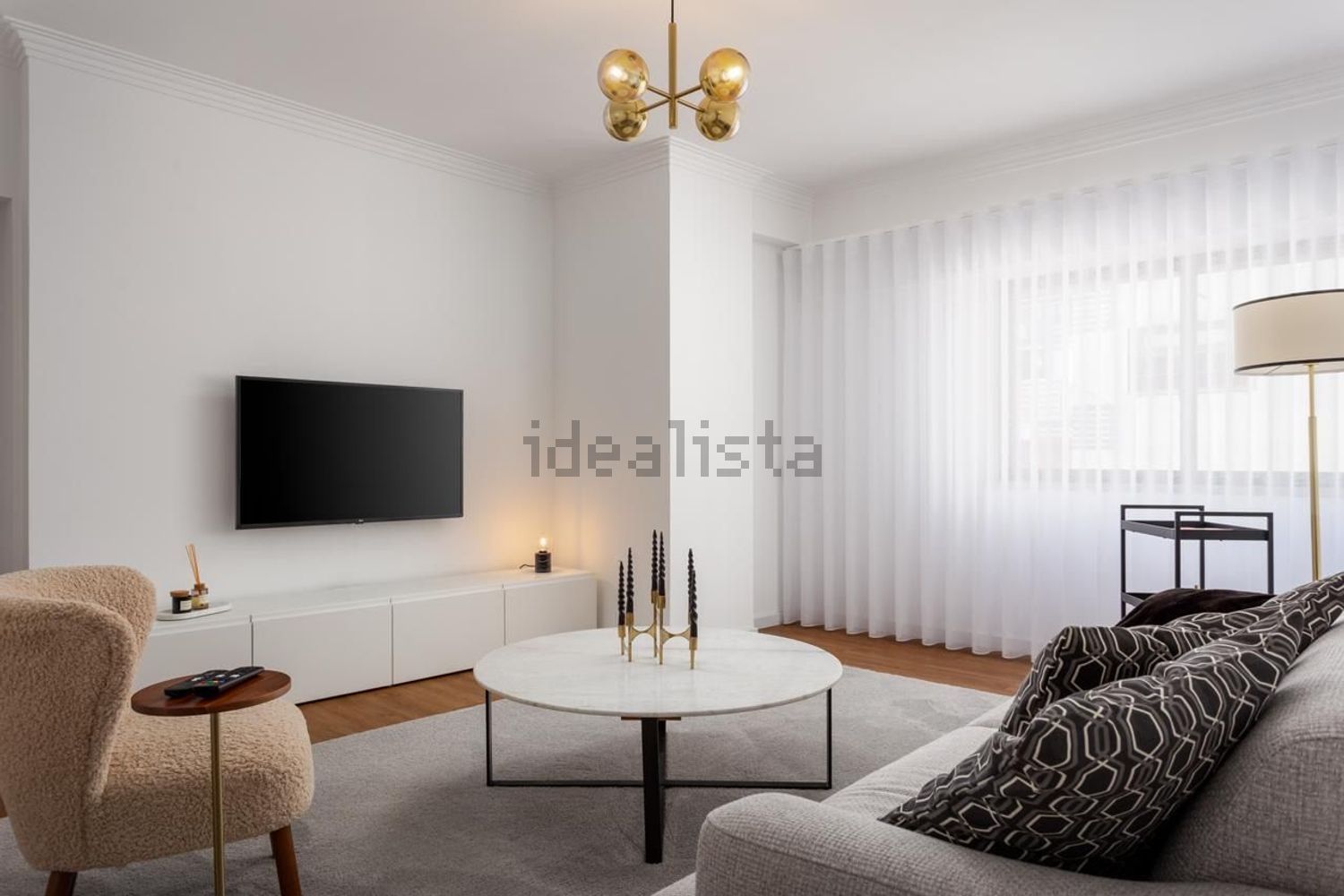 出租公寓 t2在Avenida da Liberdade, 50 - 客厅