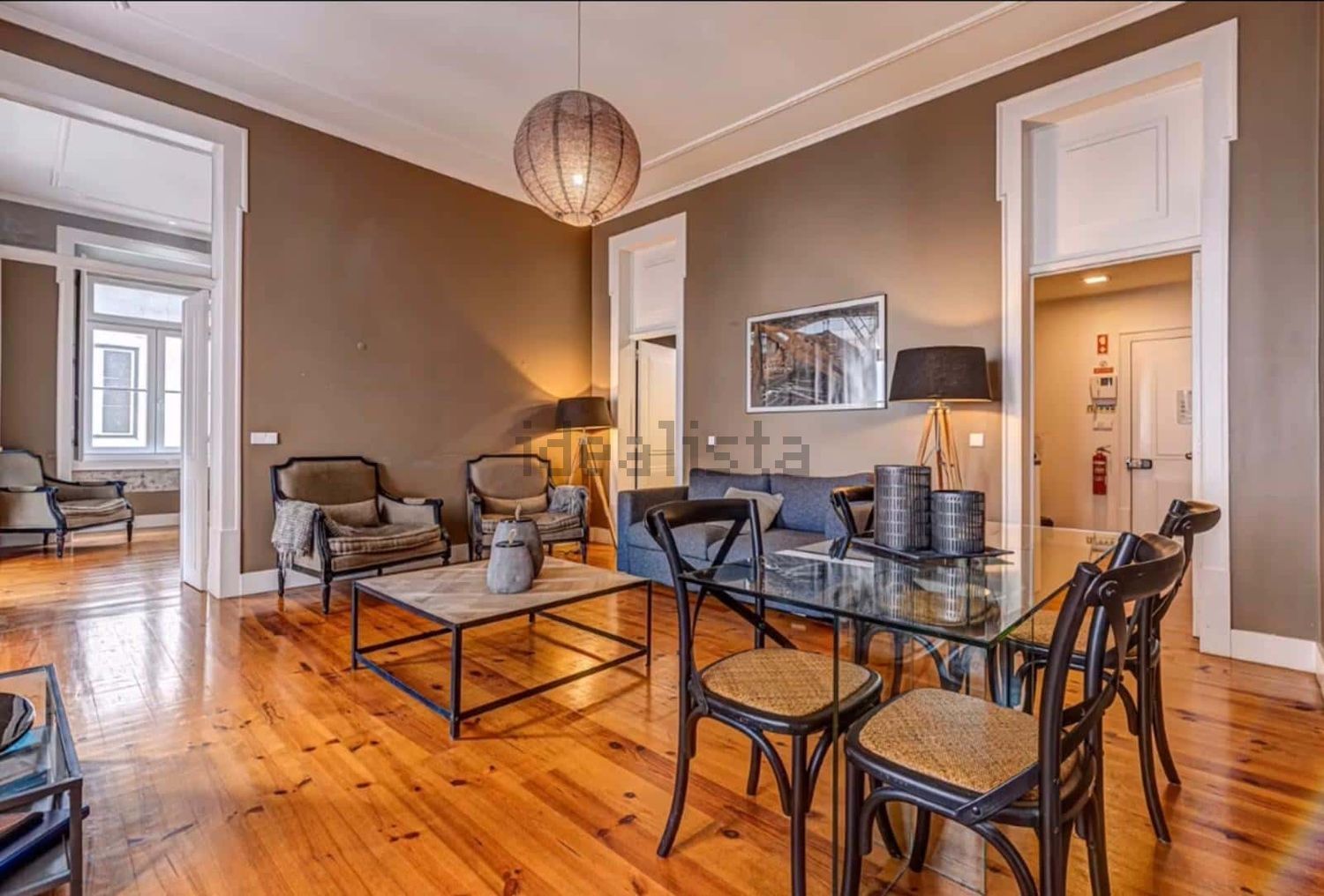 出租公寓 t1在Rua de São Paulo, 55 - 客厅