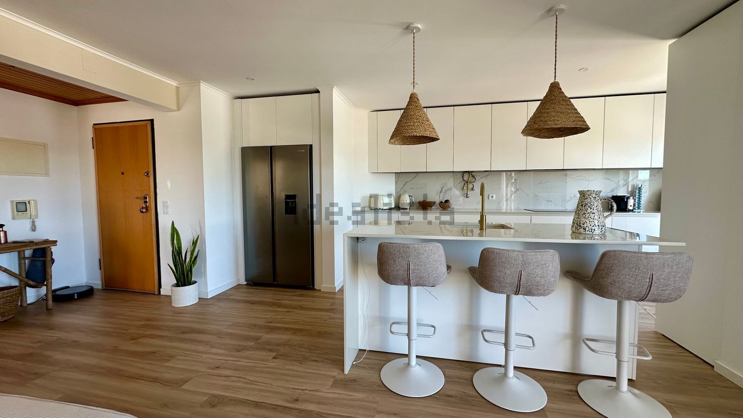 出租公寓 t2在Rua da Suécia, 10 n - 客厅