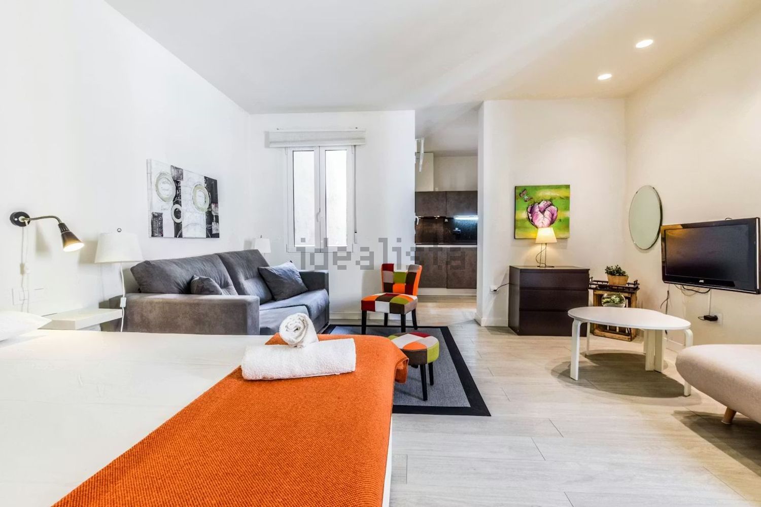 出租公寓 t1Calçada do Sacramento, 20 - 客厅