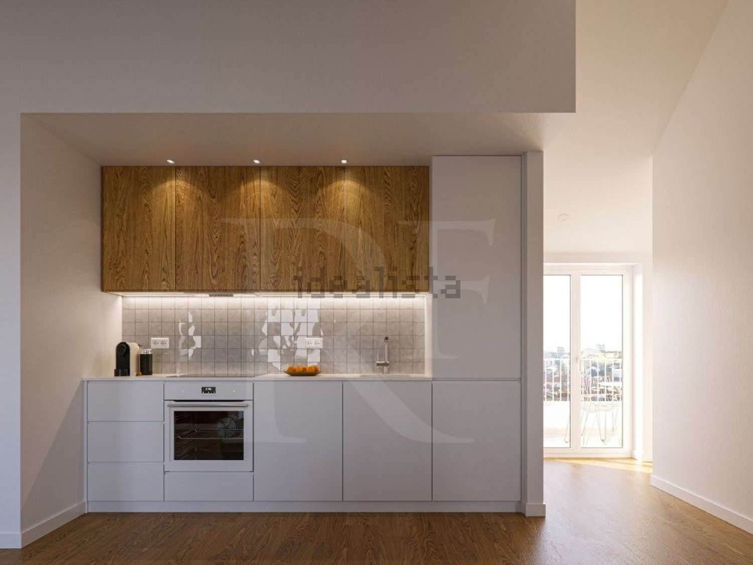 公寓 t2出售在Bairro dos Actores - Barão Sabrosa - 厨房