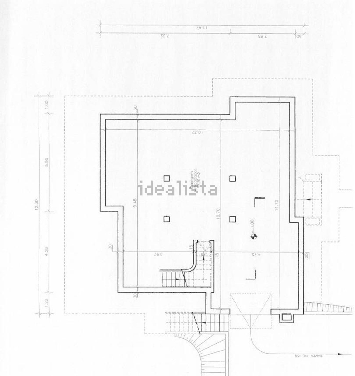 出租小楼房或独栋别墅在Rua das Margaridas, 20 - 平面图