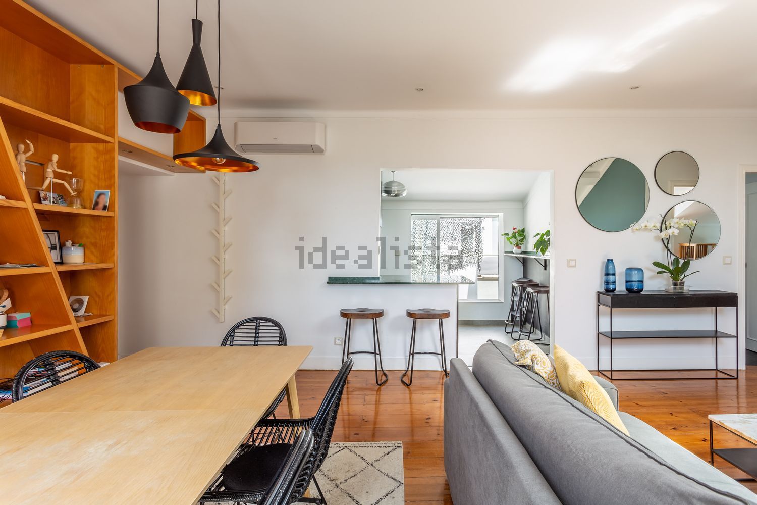 出租公寓 t2在Travessa do Cabral - 客厅