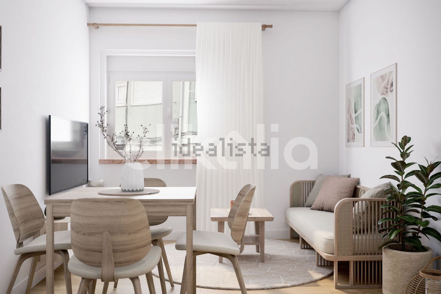 公寓 t1出售在Rua Comandante Sacadura Cabral - 客厅