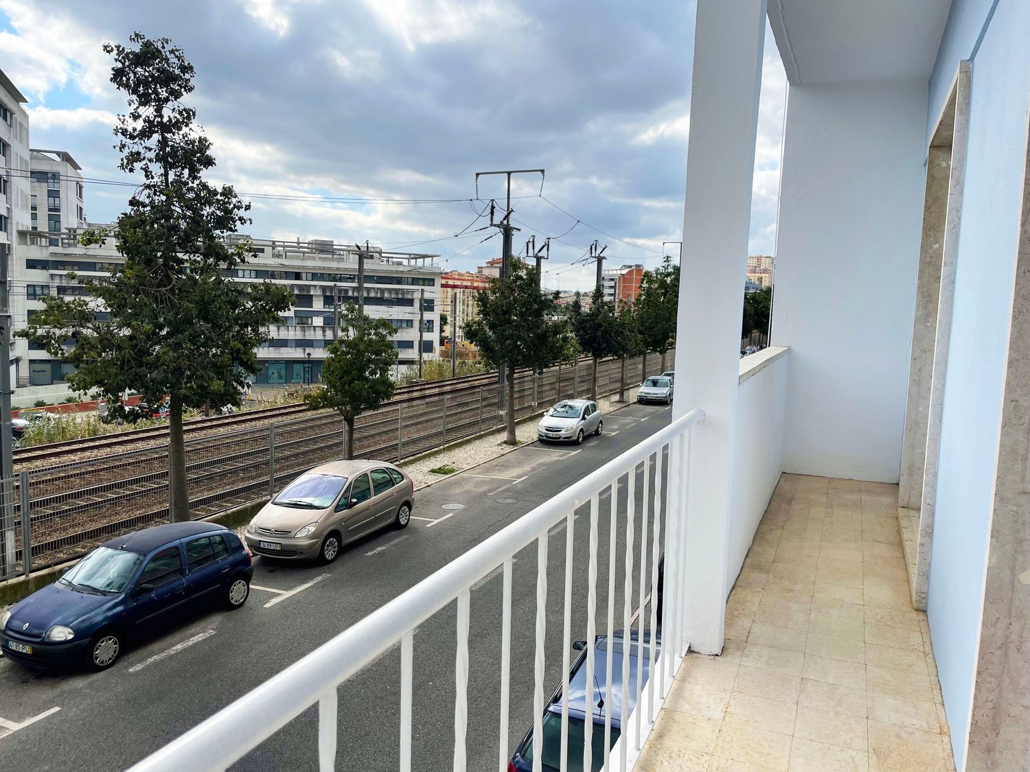 出租公寓 t2在Avenida do Ultramar, 18 - 露台