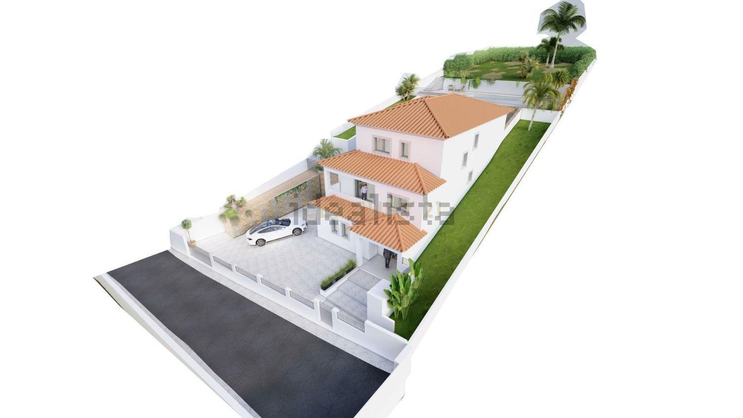 小楼房或独栋别墅出售在Rua Major António Pereira de Almeida s/n - 游泳池