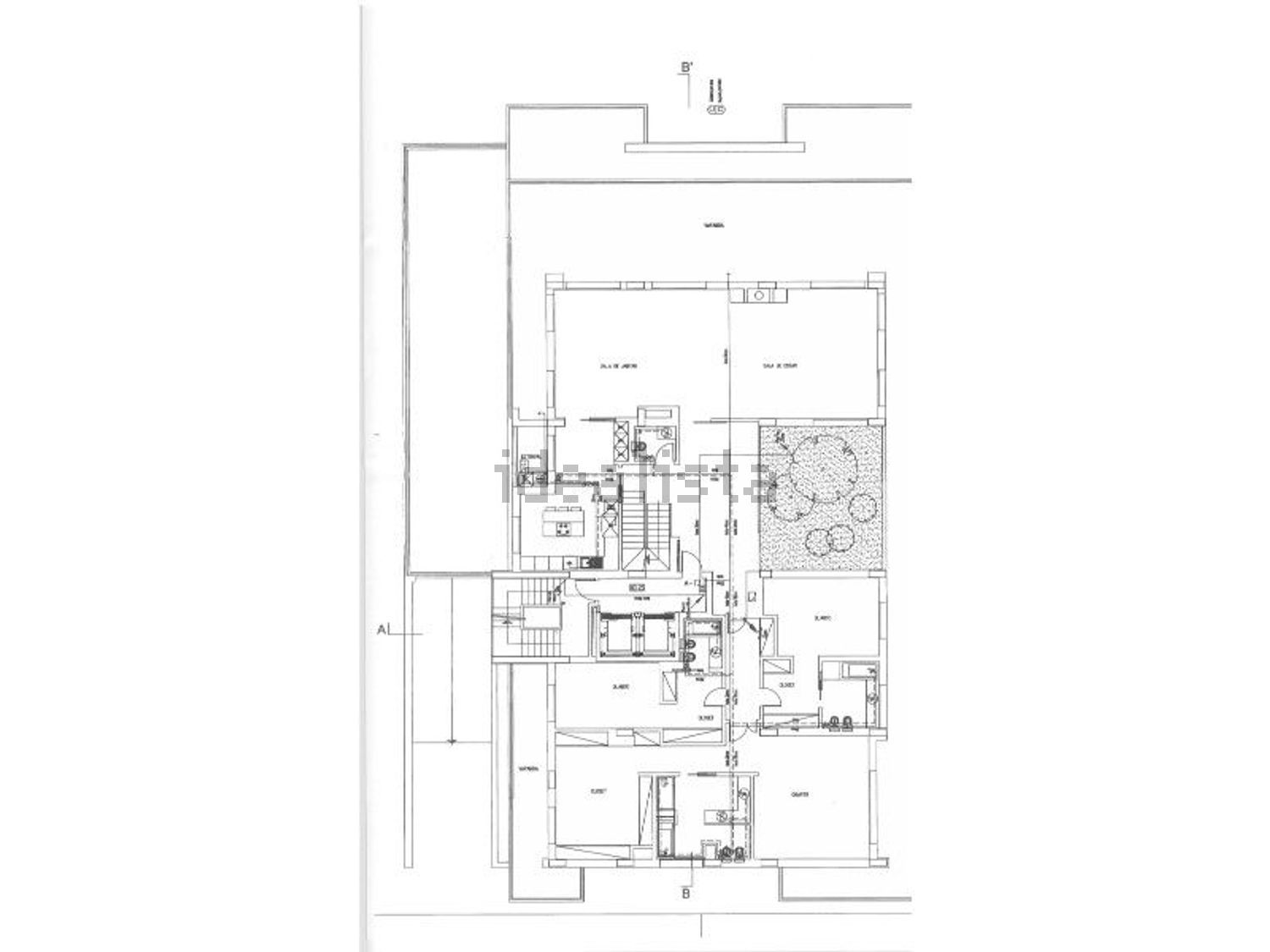 顶层公寓出售在Moscavide e Portela - 平面图