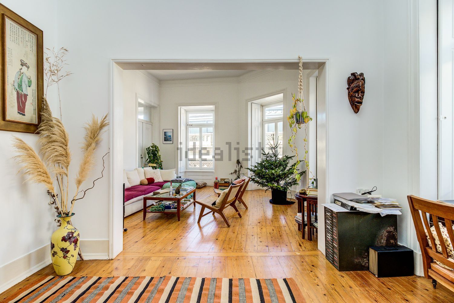 出租公寓 t4在Rua Chagas, 20 - 客厅