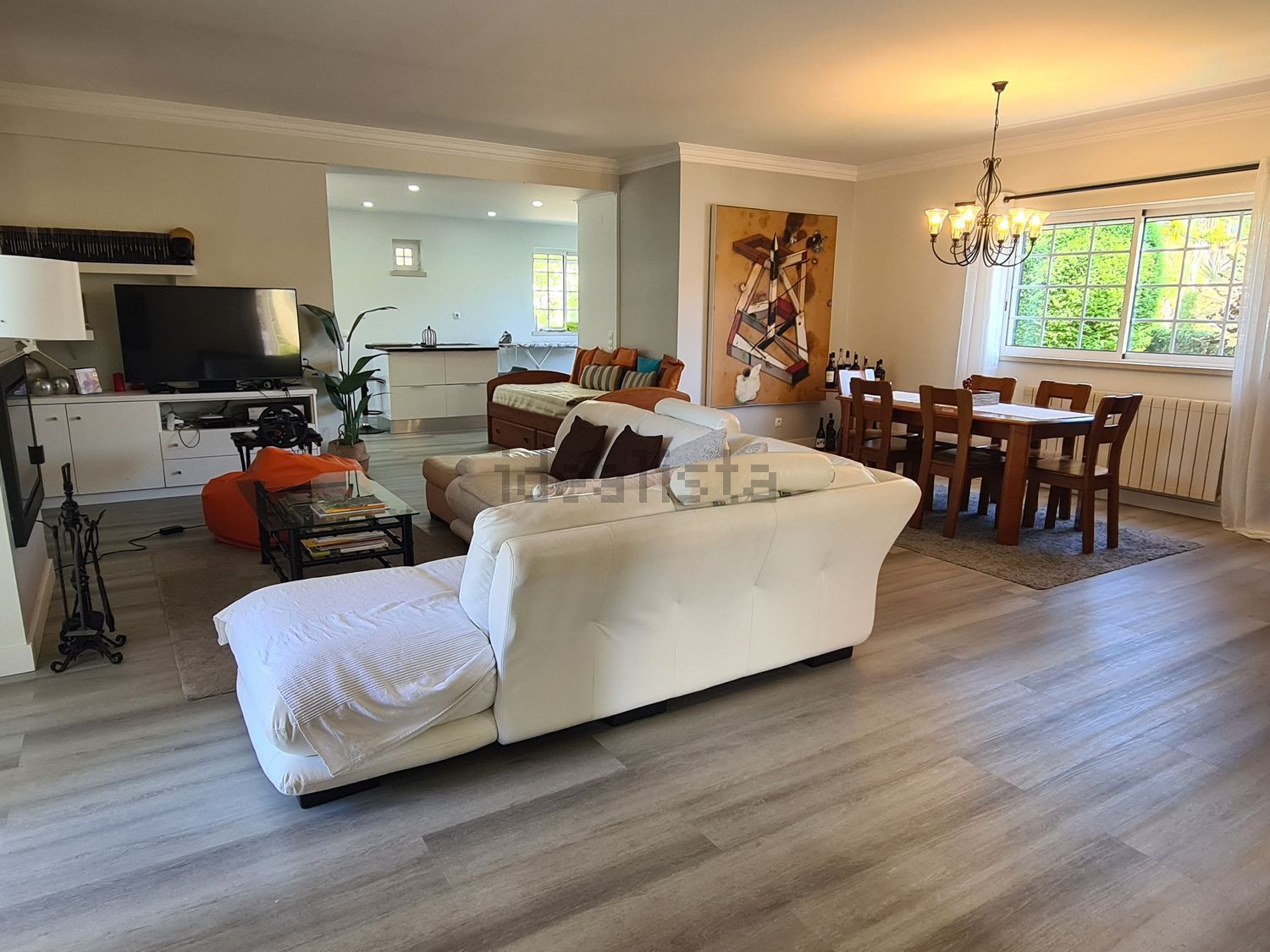 出租小楼房或独栋别墅在Herdade da Aroeira - 客厅