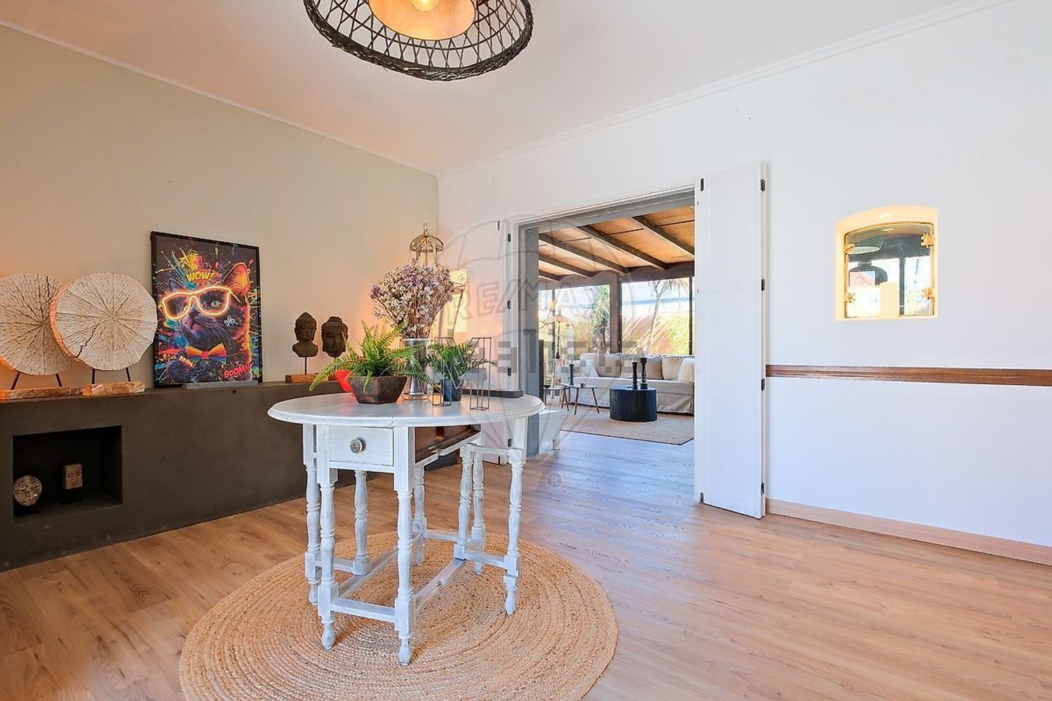 出租小楼房或独栋别墅在Beloura - Penha Longa - 客厅