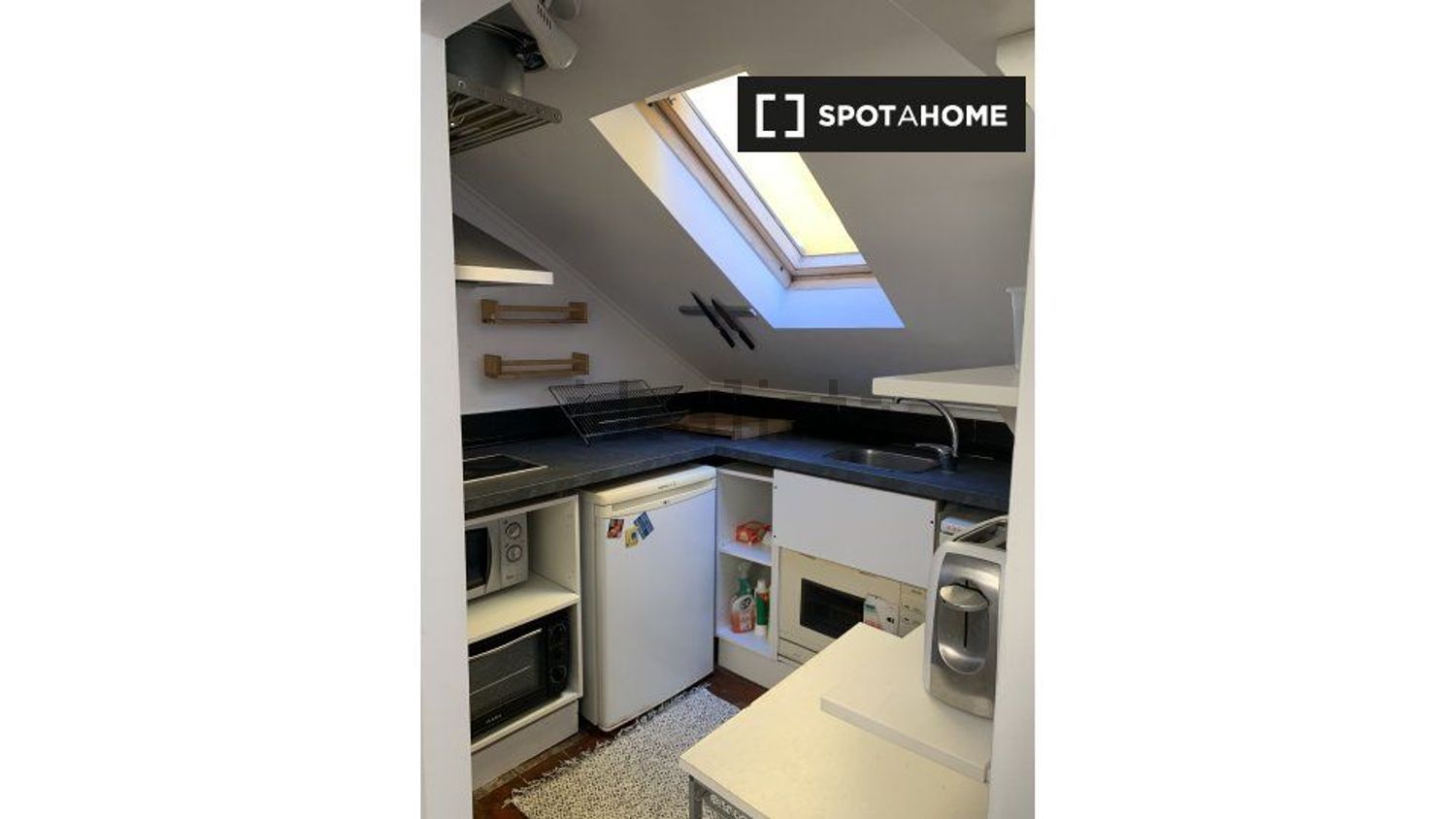 出租公寓 t1在Rua do Olival - 厨房