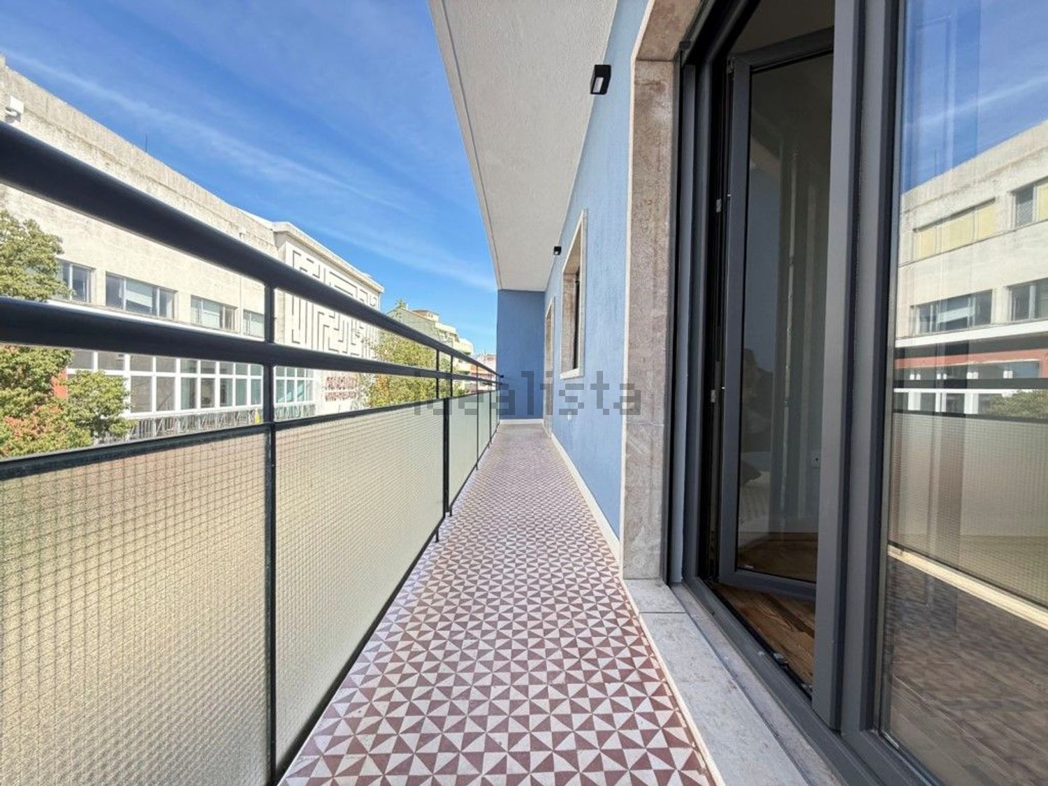 出租公寓 t3在Rua Capitão Leitão, 77 a - 阳台