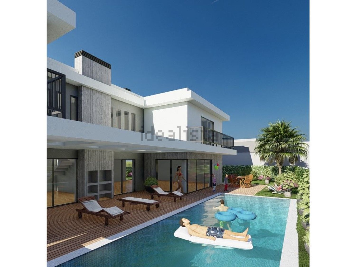 小楼房或独栋别墅出售Vila Nogueira de Azeitao, 19 - 游泳池