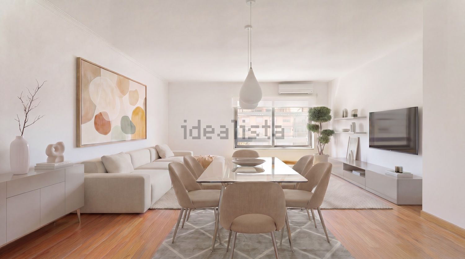 公寓 t2出售在Avenida Cidade de Luanda - 客厅