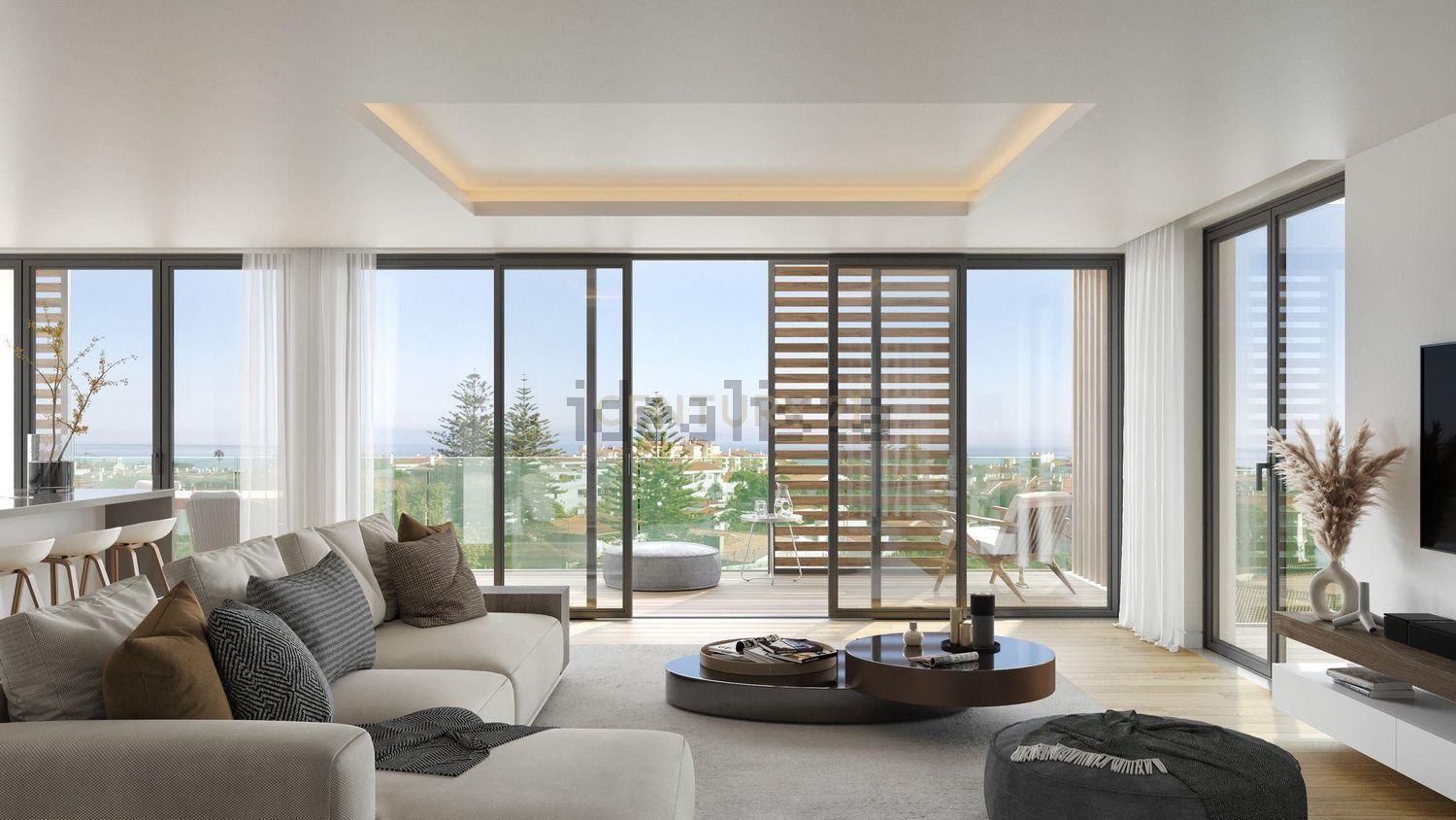 公寓 t3出售在Grândola e Santa Margarida da Serra - 客厅