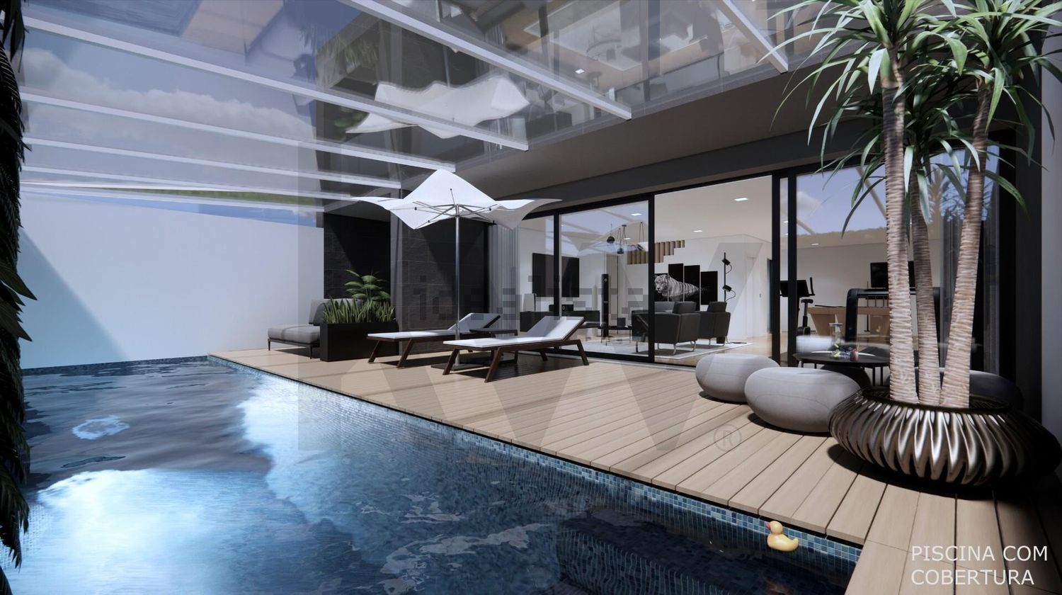 小楼房或别墅出售在Centro - 游泳池